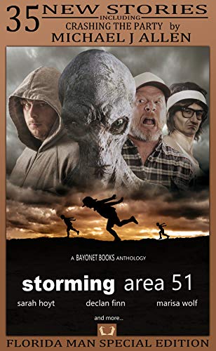 Thirty-five awesome stories - one kick ass meme that started it all.

It started as a joke. Storm Area 51 they said. They can't stop all of us they said. But all laughter stopped when the U.S. Air Force mobilized the reserves and pulled out the big guns.

However, relentless mockery and derision by the media and the powers that be pushed the weebs and alien enthusiasts too far. What else were they supposed to do? They put on their big girl panties and showed up, determined to find out exactly what secrets were hidden behind the walls of the clandestine government facility.

Are you brave enough to buy this anthology today? If you are find out what the government wants to keep hidden.